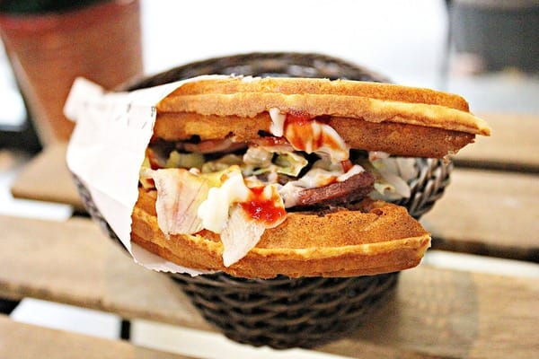 七號鬆餅屋(東湖店):【7號鬆餅屋 東湖店】鬆餅推薦。平價銅板美食。外送會議點心