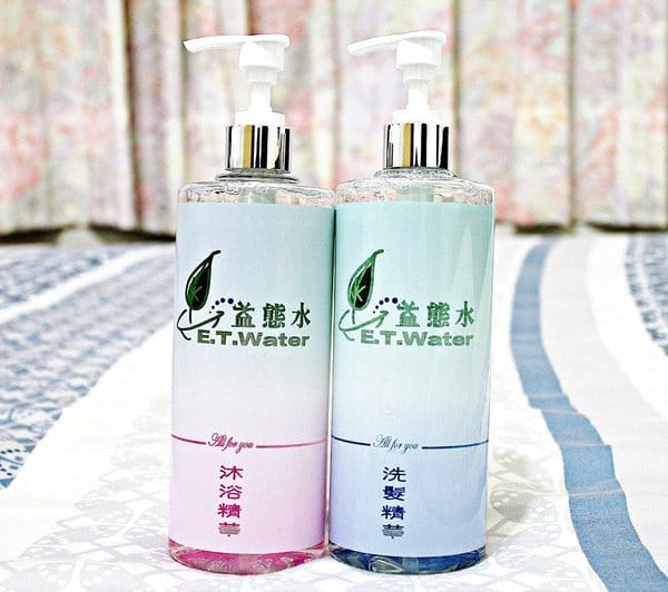益態水:【益態水E.T.Water】沐浴精華 vs 洗髮精華