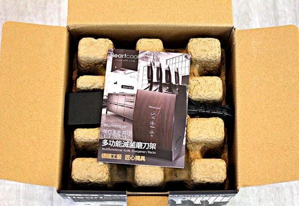 Heartcook心廚:【Heartcook心廚】智慧型多功能滅菌磨刀架。廚房收納