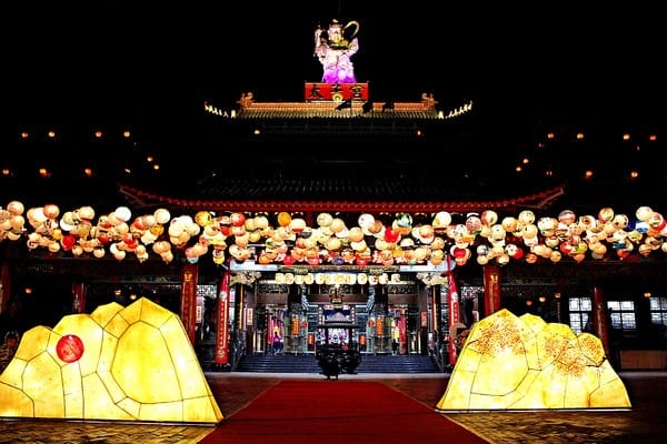 新營太子宮:【新營太子宮】祈福燈節晚會。太子爺公益悠遊卡