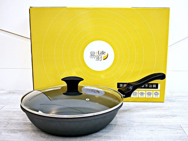 【eLife易廚鍋具】頂極62層健康不沾鍋。平底鍋30cm