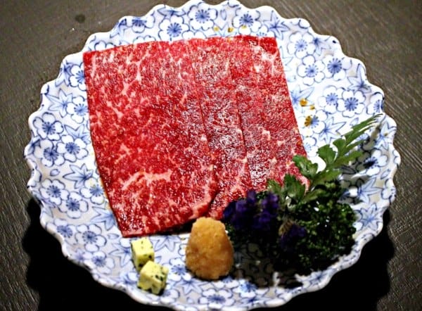 【一齊和牛燒肉】全牛料理餐。台北中山區。日本和牛燒烤