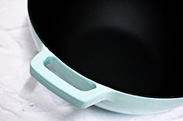 【摩堤MULTEE】28cm鑄鐵雙享鍋晶鑽藍。鑄鐵鍋推薦