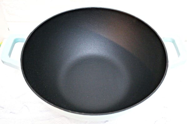 【摩堤MULTEE】28cm鑄鐵雙享鍋晶鑽藍。鑄鐵鍋推薦