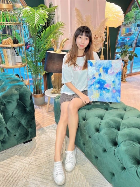 【莎夏畫室Sasha’s Wonderland】壓克力畫零基礎畫室有適合新手的迷你班教學網美激推景點台北最美畫室