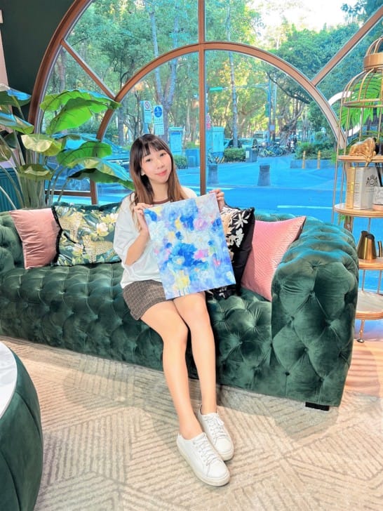 【莎夏畫室Sasha’s Wonderland】壓克力畫零基礎畫室有適合新手的迷你班教學網美激推景點台北最美畫室