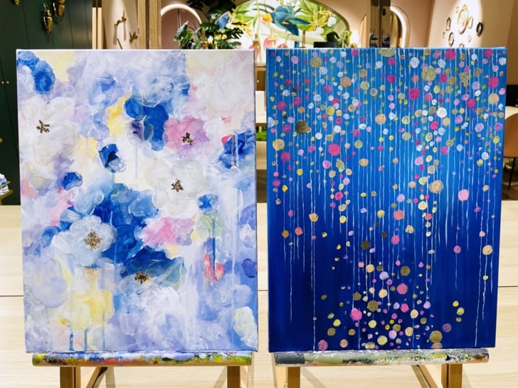 【莎夏畫室Sasha’s Wonderland】壓克力畫零基礎畫室有適合新手的迷你班教學網美激推景點台北最美畫室