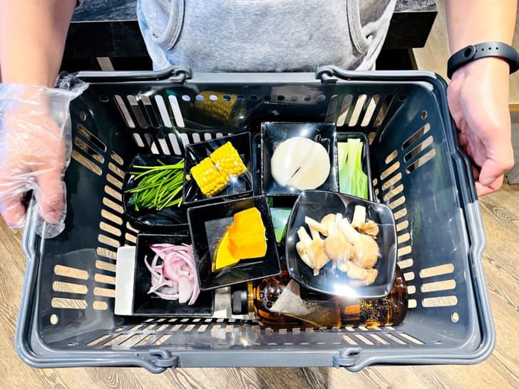 【饌澤原超市火鍋】桃園蘆竹特色火鍋拎菜籃食材拿到爽大啖錦繡龍蝦和佐渡花蟹!