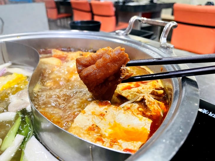 【饌澤原超市火鍋】桃園蘆竹特色火鍋拎菜籃食材拿到爽大啖錦繡龍蝦和佐渡花蟹!