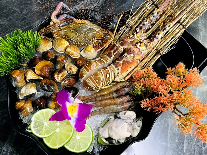 【饌澤原超市火鍋】桃園蘆竹特色火鍋拎菜籃食材拿到爽大啖錦繡龍蝦和佐渡花蟹!