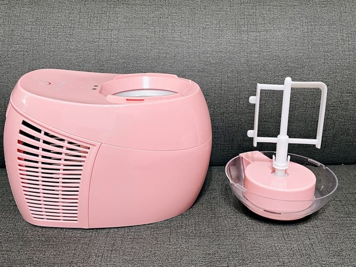 【美國Frigidaire富及第】-5度C冰淇淋機消暑冰淇淋自己DIY動手做自製冰淇淋免預冷即刻製作寵物也能吃的冰淇淋輕巧好攜帶露營神器