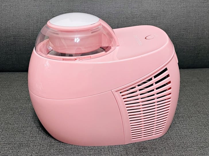 【美國Frigidaire富及第】-5度C冰淇淋機消暑冰淇淋自己DIY動手做自製冰淇淋免預冷即刻製作寵物也能吃的冰淇淋輕巧好攜帶露營神器