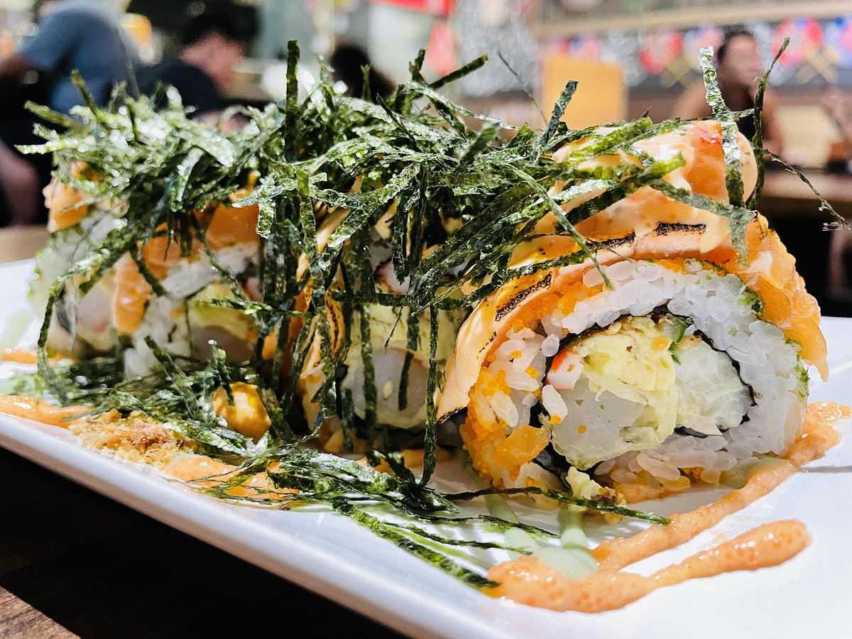 【禾野坊】新北板橋居酒屋!生魚片壽司燒烤串物日式料理樣樣都好吃,捷運新埔站下班小酌聚餐首選!