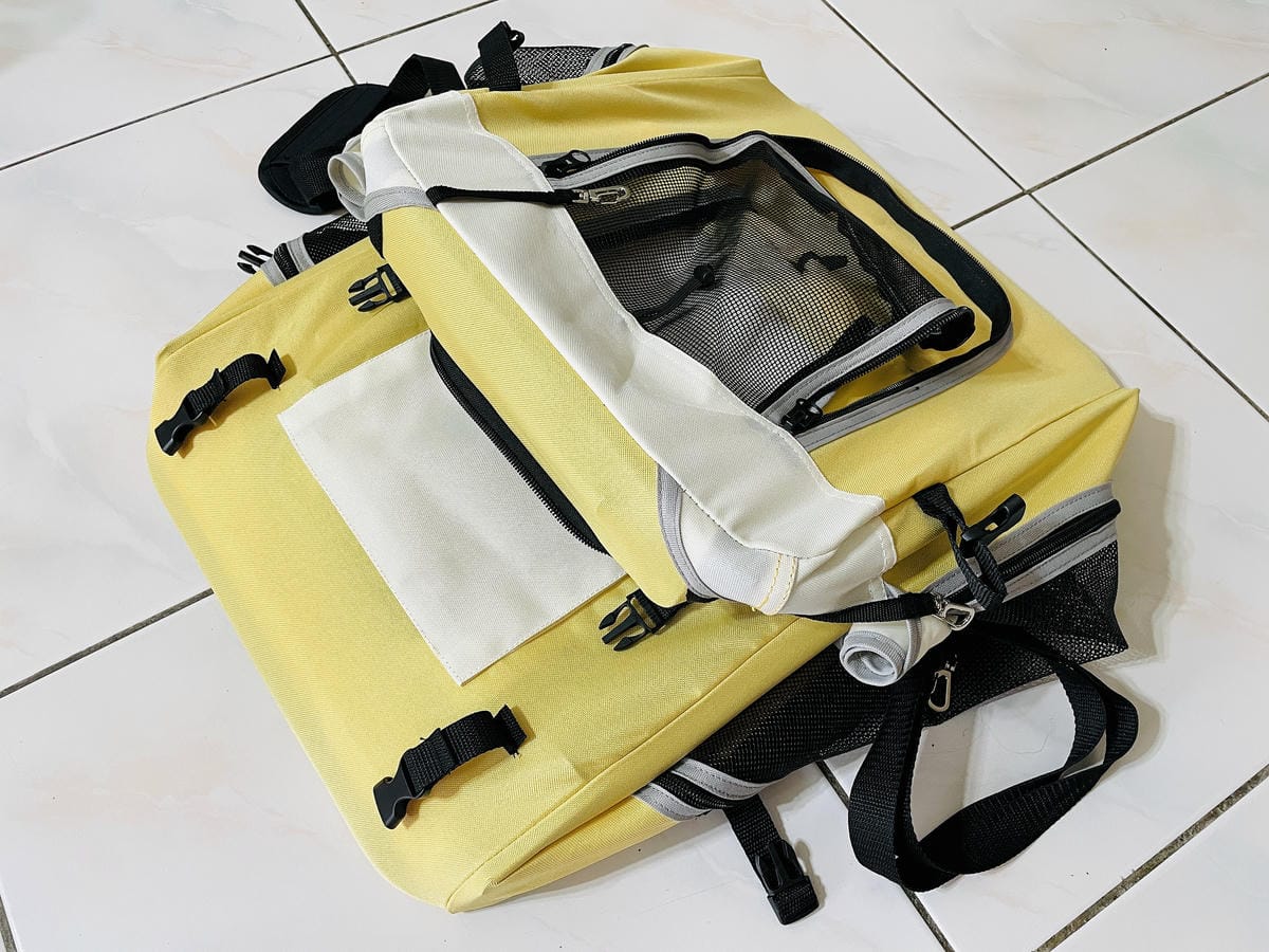 【摸肚肚MODODO】GOGOBOX小立方寵物推車『小臘腸咪咪』狗生第一台『豪華推車』!毛小孩外出散步必備