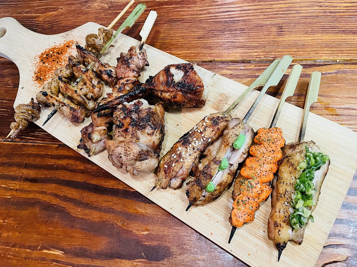 【崧匠焼き鳥屋台】新北土城串燒必吃!平價日式居酒屋,少女超愛的療癒系甜食在這裡!