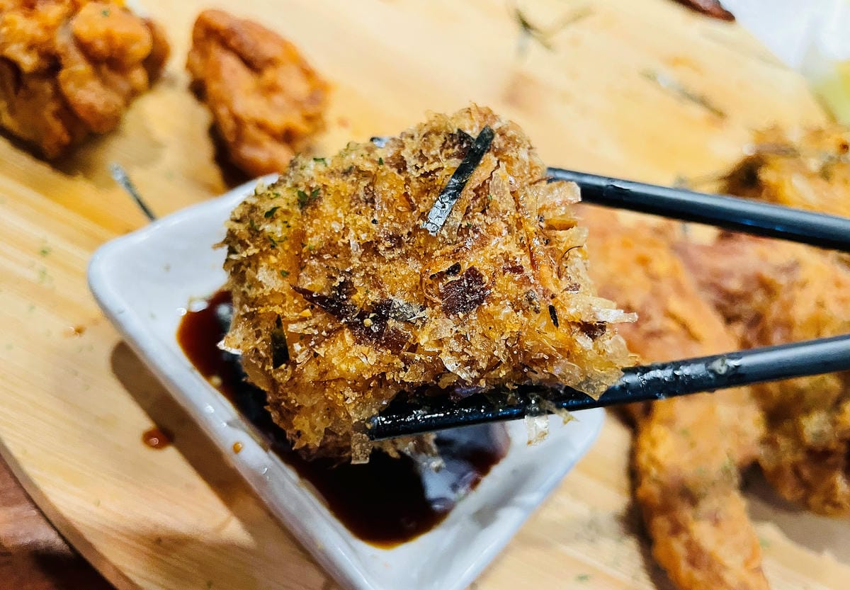 【崧匠焼き鳥屋台】新北土城串燒必吃!平價日式居酒屋,少女超愛的療癒系甜食在這裡!