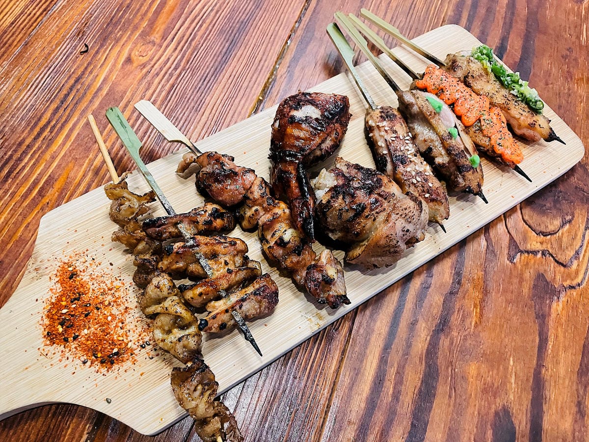 【崧匠焼き鳥屋台】新北土城串燒必吃!平價日式居酒屋,少女超愛的療癒系甜食在這裡!