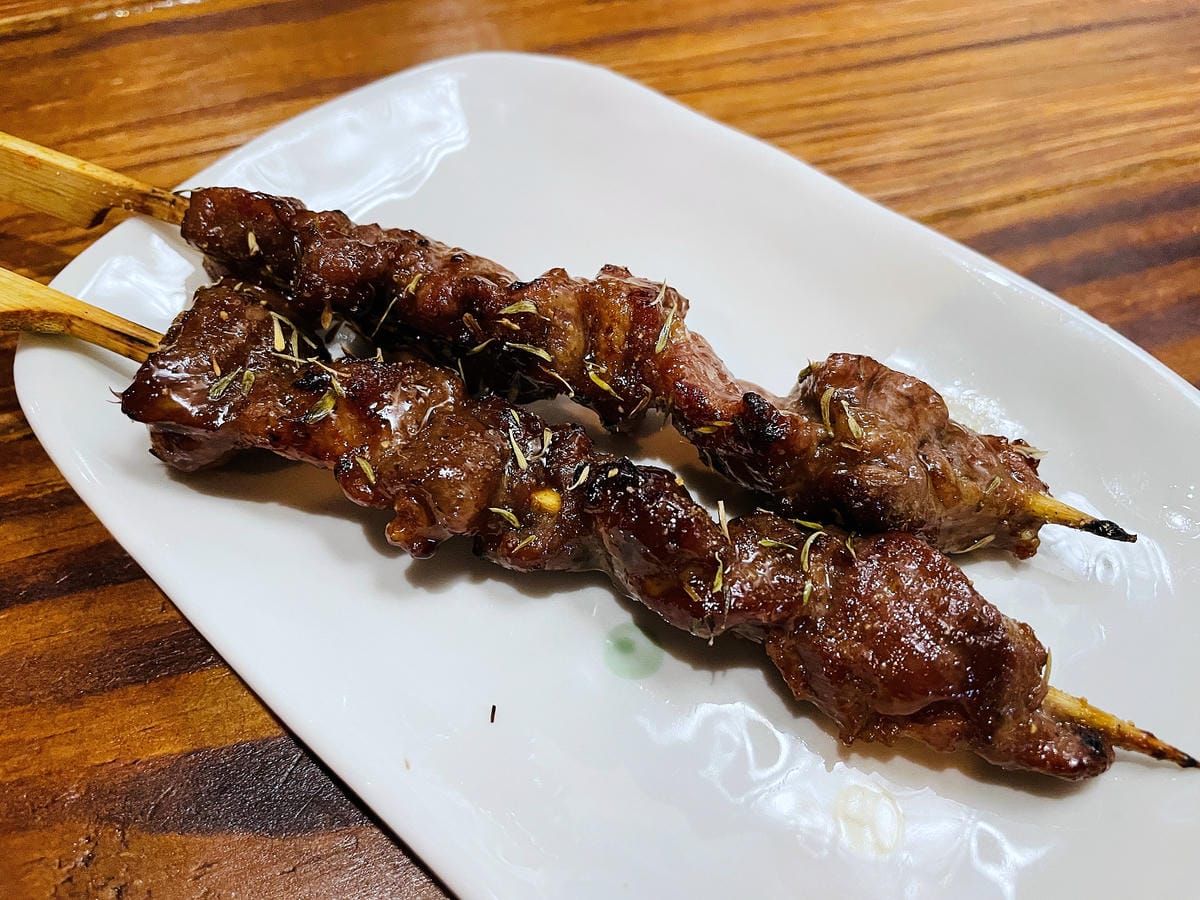 【崧匠焼き鳥屋台】新北土城串燒必吃!平價日式居酒屋,少女超愛的療癒系甜食在這裡!