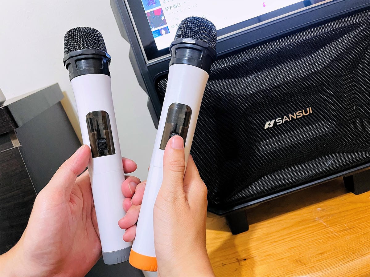 【SANSUI山水】15吋觸控螢幕拉桿式行動KTV(SKTV-T888)『歌神』看過來!家中一秒變KTV包廂唱歌嗨到爆!派對超夯K歌神器,海量歌單唱不完!