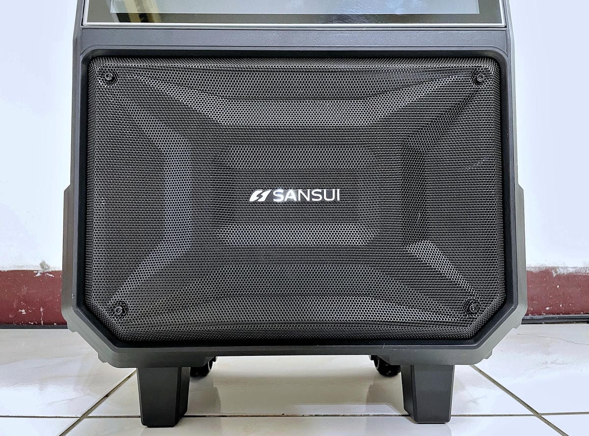 【SANSUI山水】15吋觸控螢幕拉桿式行動KTV(SKTV-T888)『歌神』看過來!家中一秒變KTV包廂唱歌嗨到爆!派對超夯K歌神器,海量歌單唱不完!