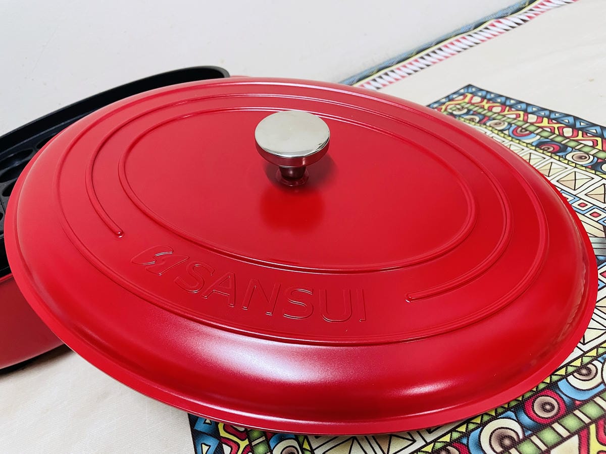 【SANSUI 山水】多功能電烤盤 SEBW-Q699『章魚燒海鮮燉飯蒜苗鹹豬肉』一鍋搞定!SGS檢驗合格-陶瓷塗層深鍋盤面大容量深,U型管導熱快料理超省時!