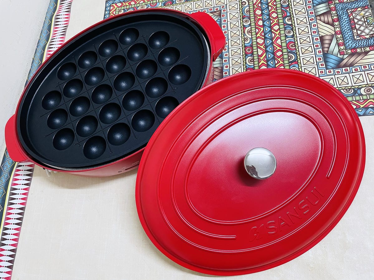 【SANSUI 山水】多功能電烤盤 SEBW-Q699『章魚燒海鮮燉飯蒜苗鹹豬肉』一鍋搞定!SGS檢驗合格-陶瓷塗層深鍋盤面大容量深,U型管導熱快料理超省時!