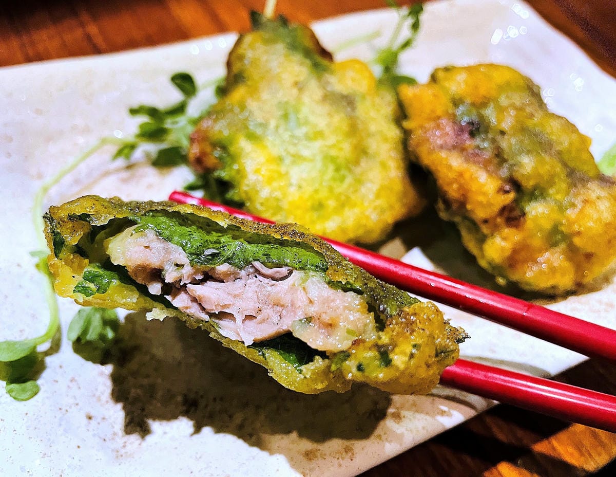 【裊裊間串燒酒場】日式居酒屋風格料理餐廳桃園藝文特區必吃美食桃園宵夜串燒推薦!