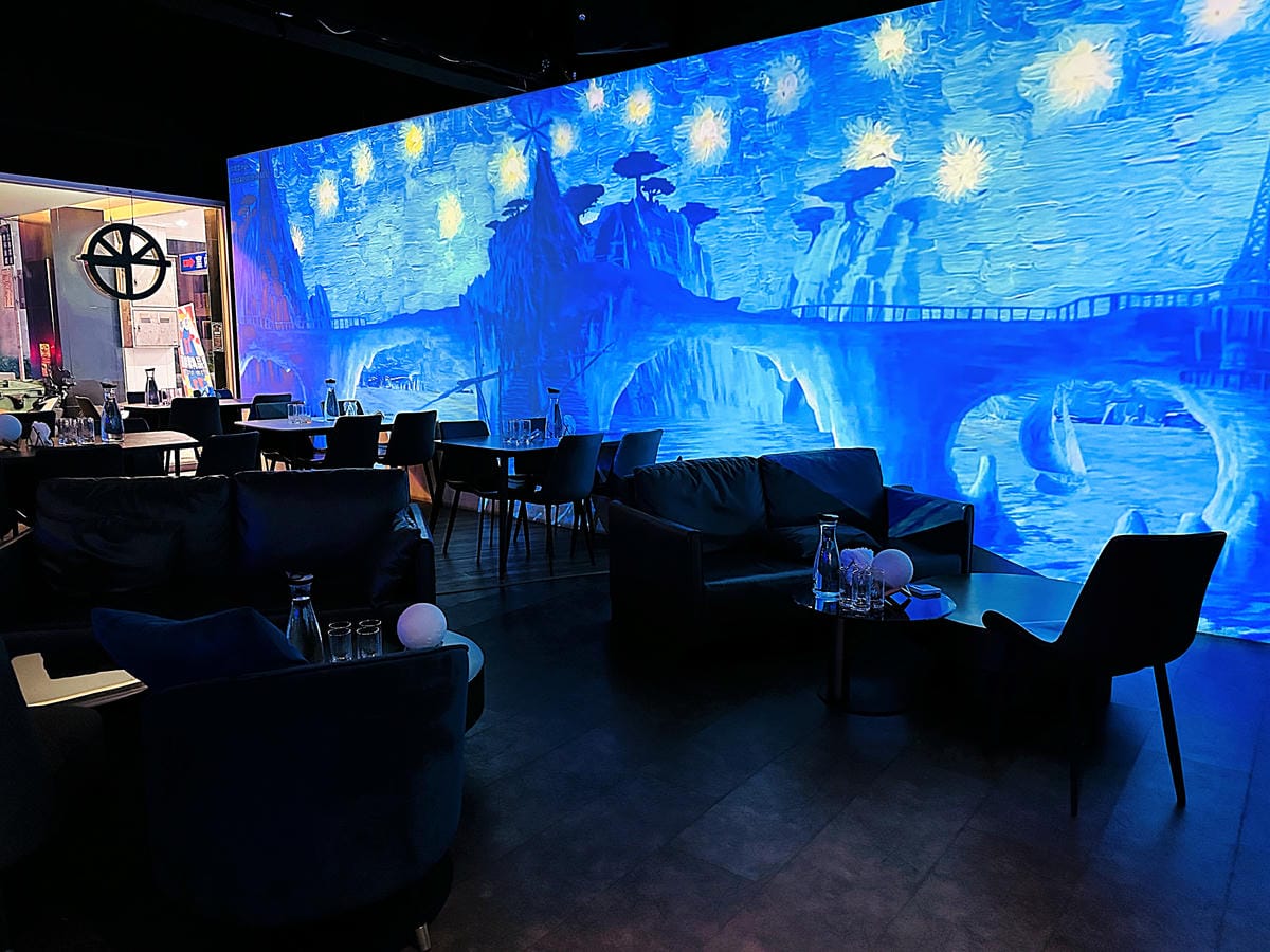 【微醺光廊WS】台中酒吧推薦!沉浸式投影餐酒館x 超夯網紅打卡聖地!超夢幻調酒今晚不醉不歸!