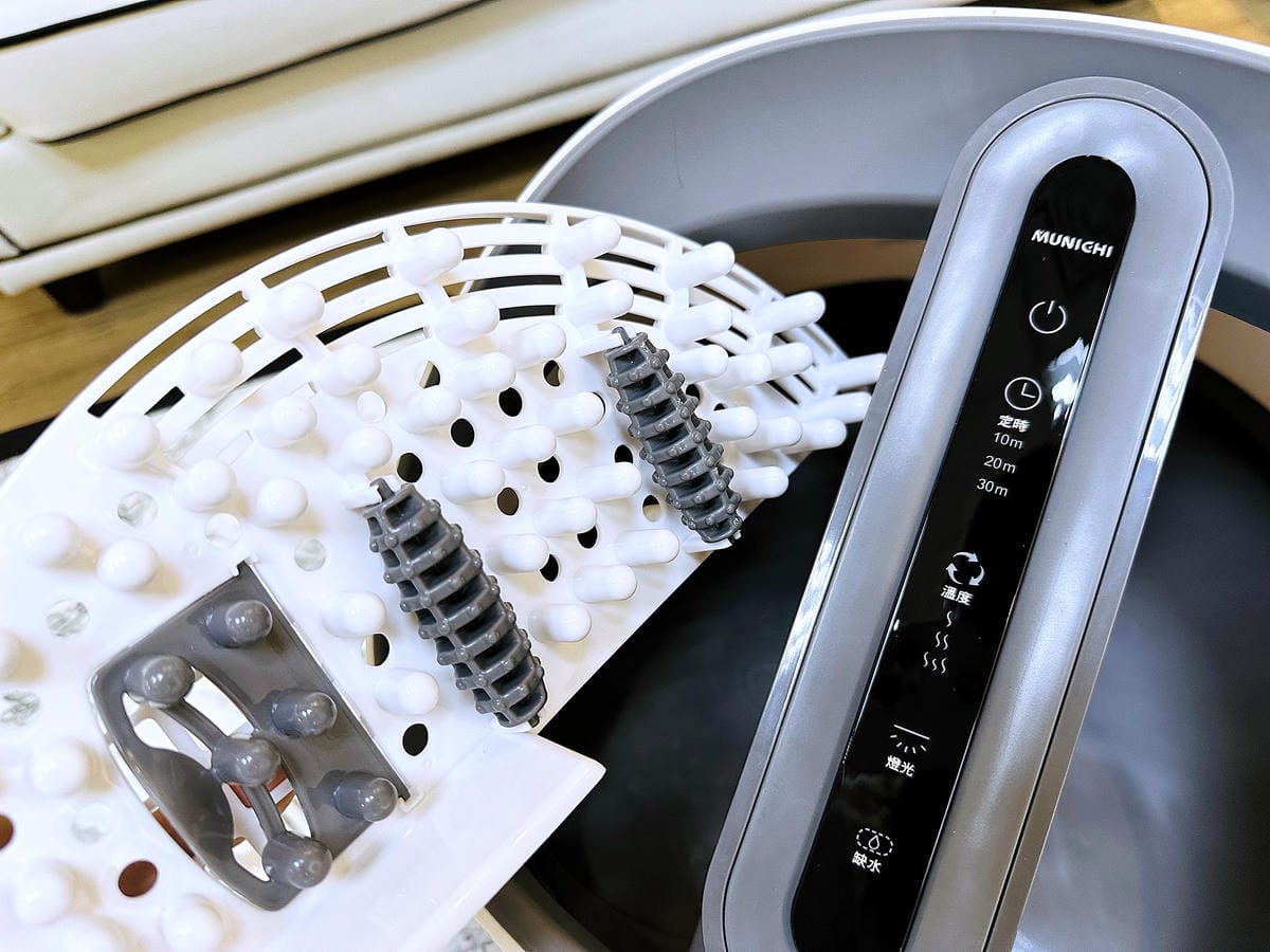 【MUNICHI沐尼黑】蒸氣足浴機 x 暖足養生好方便!和傳統泡腳機說掰掰深得我心暖腳神器,實用生活家電分享!