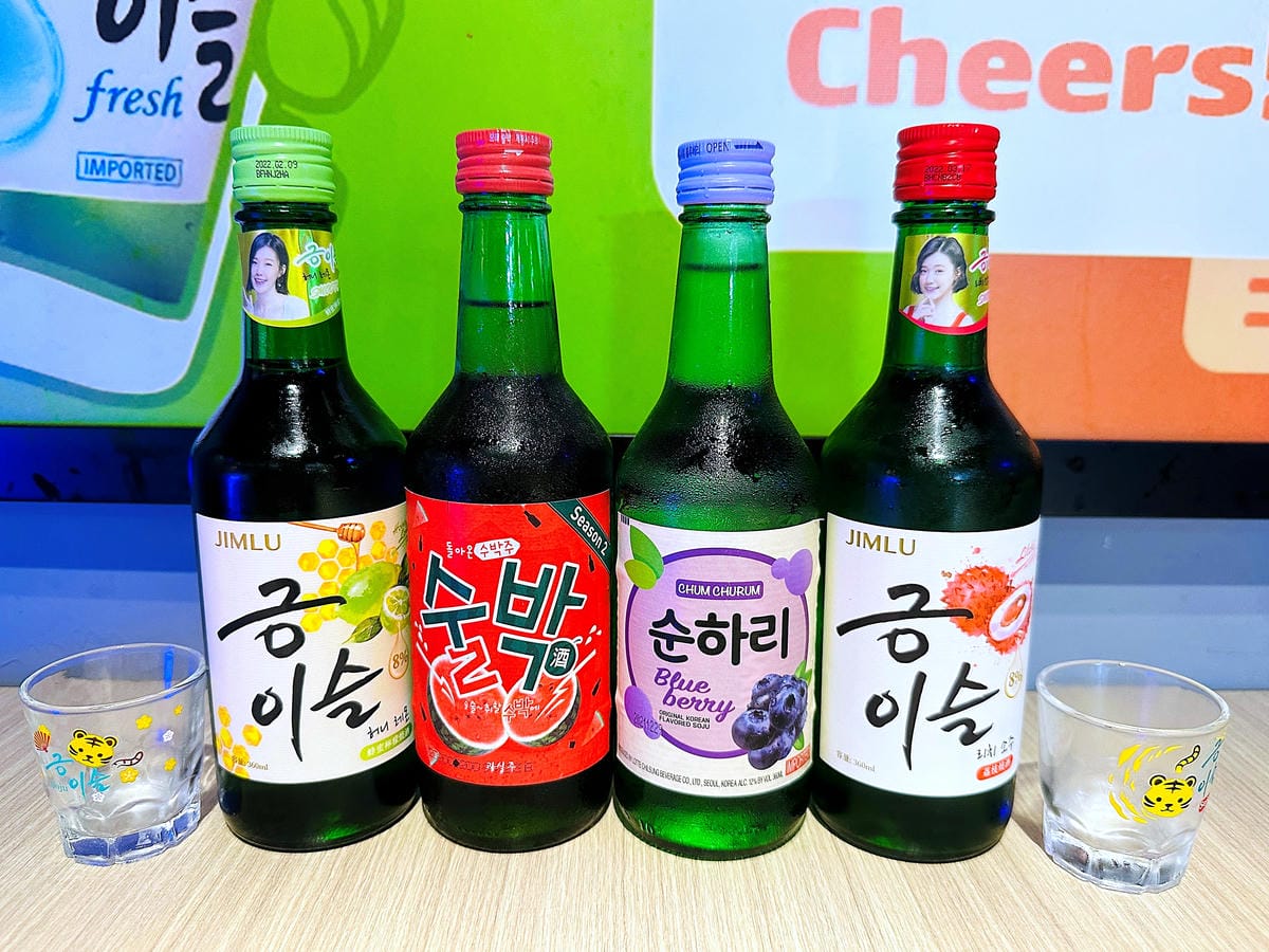 【龍蝦一隻雞】豪邁大啖海鮮痛風餐!超美味「韓式炸雞」「雪花蝦煎餅」新北中和必吃韓式料理!韓國燒酒評比推薦