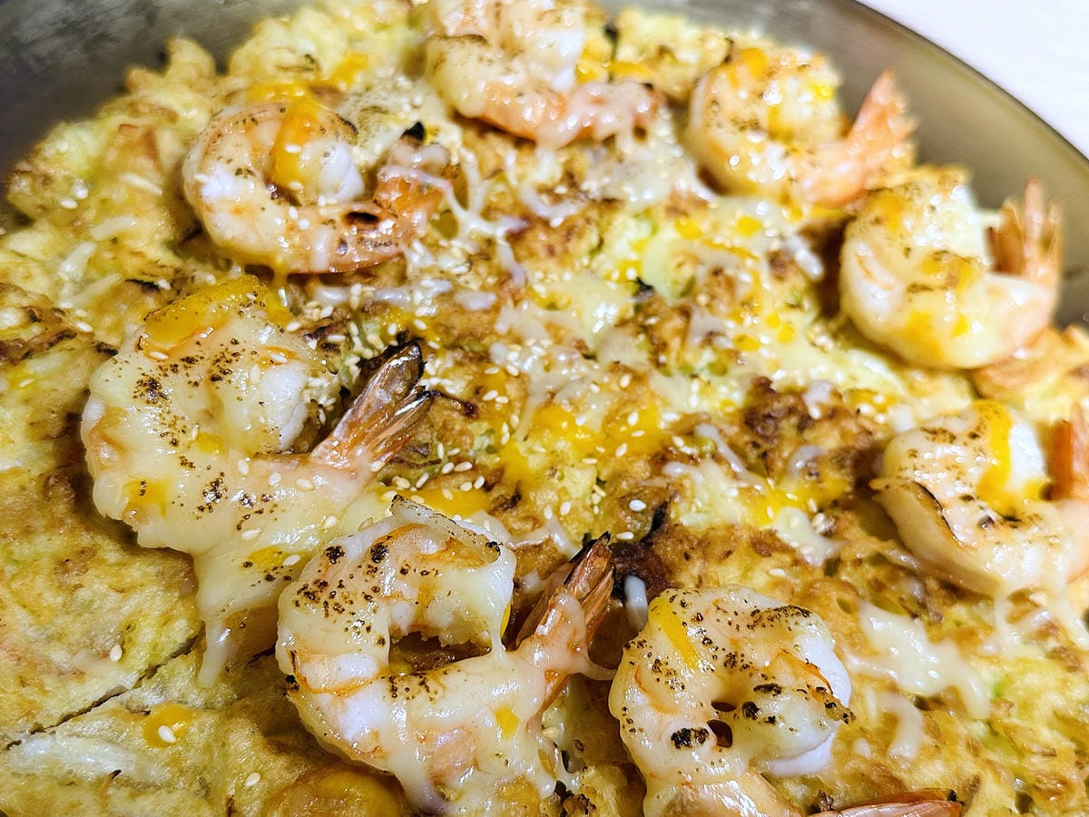 【龍蝦一隻雞】豪邁大啖海鮮痛風餐!超美味「韓式炸雞」「雪花蝦煎餅」新北中和必吃韓式料理!韓國燒酒評比推薦