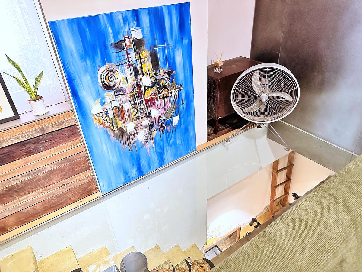 【DoesArt都是藝術】桃園手作地毯Tufting初體驗!用地毯槍製作簇絨織品藝術,桃園一日完美約會行程推薦!