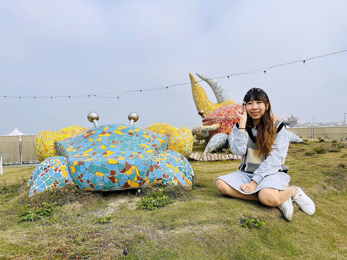 【蟬說:夕陽漫漫】台中清水高美濕地豪華露營!一泊二食免搭帳懶