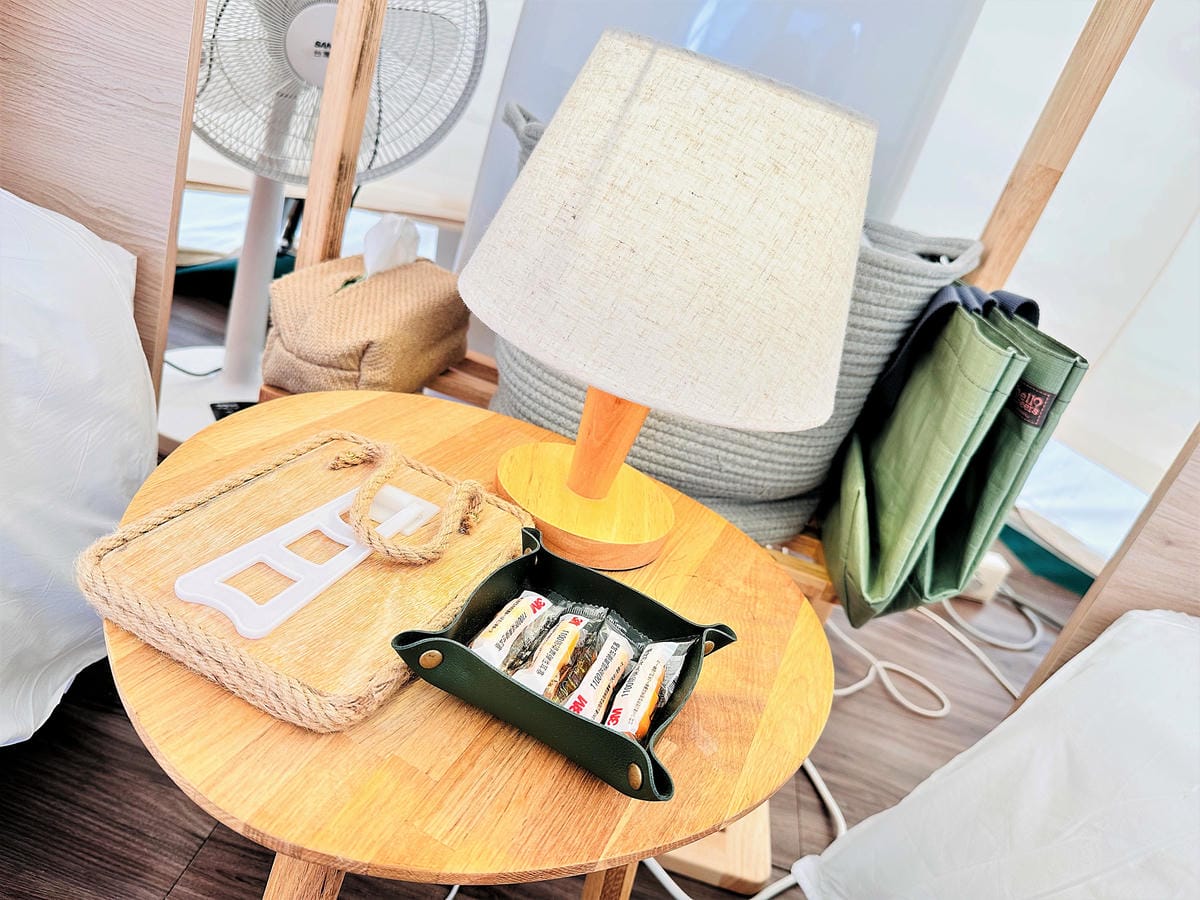 【蟬說:夕陽漫漫】台中清水高美濕地豪華露營!一泊二食免搭帳懶