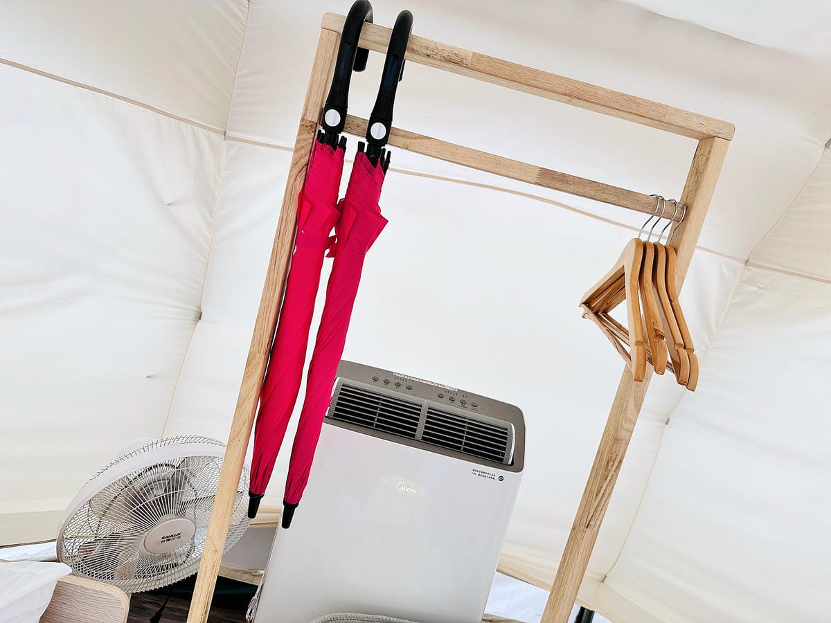 【蟬說:夕陽漫漫】台中清水高美濕地豪華露營!一泊二食免搭帳懶