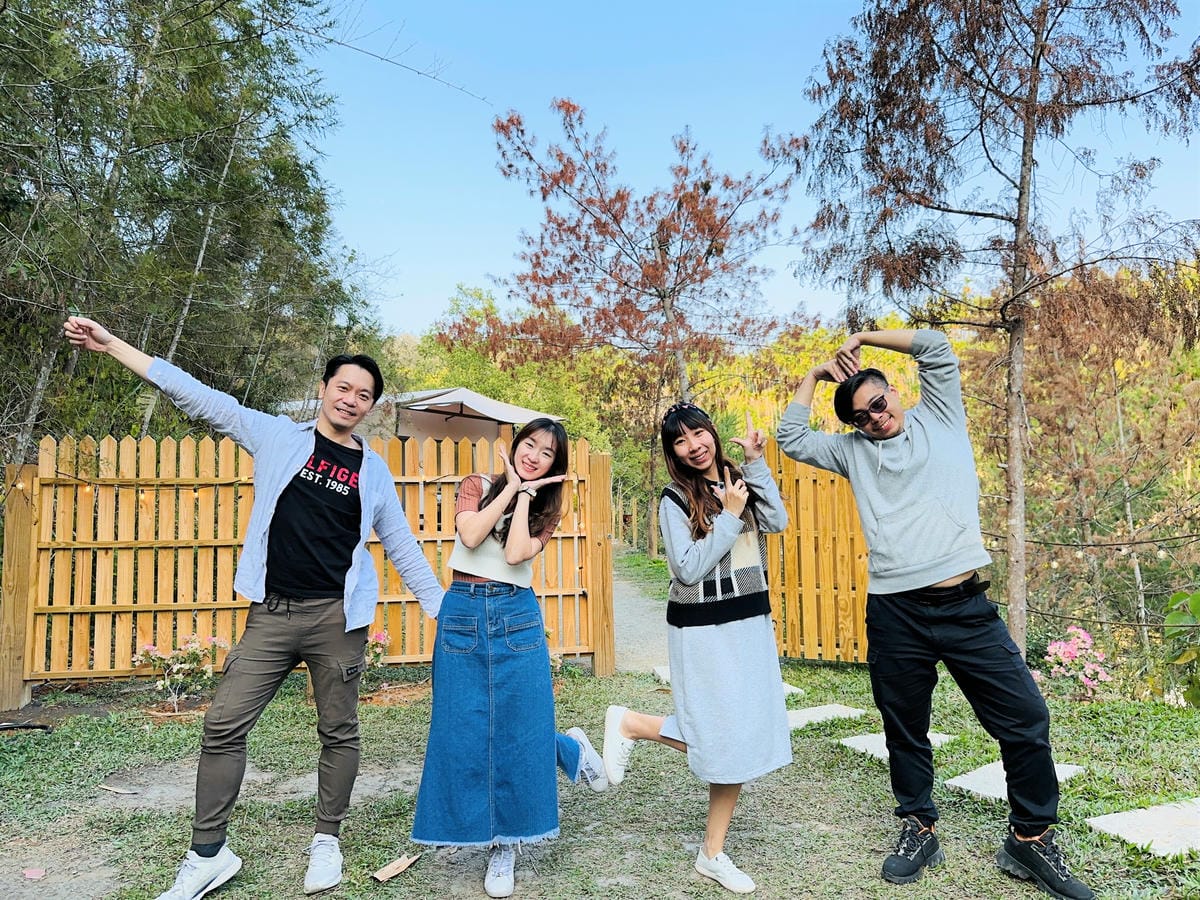 【葉子祕境】南投埔里絕美森林系住宿!超奢華星空villa房型開箱,一泊三食浪漫豪華偽露營!走進大自然裡「森呼吸」