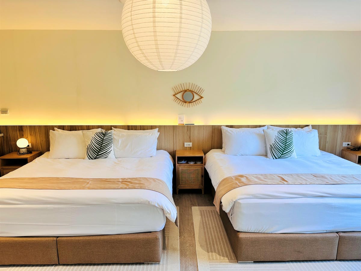 【葉子祕境】南投埔里絕美森林系住宿!超奢華星空villa房型開箱,一泊三食浪漫豪華偽露營!走進大自然裡「森呼吸」