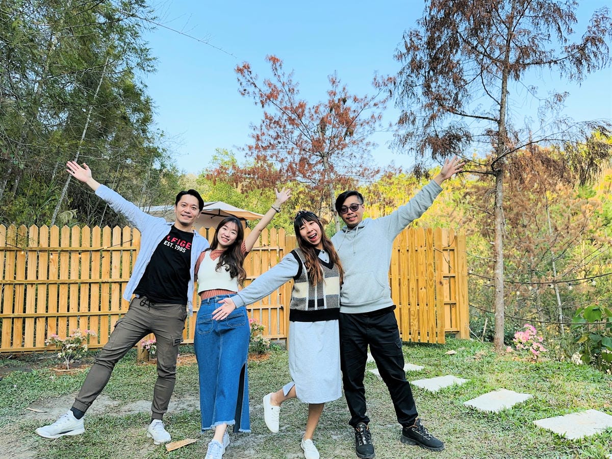 【葉子祕境】南投埔里絕美森林系住宿!超奢華星空villa房型開箱,一泊三食浪漫豪華偽露營!走進大自然裡「森呼吸」