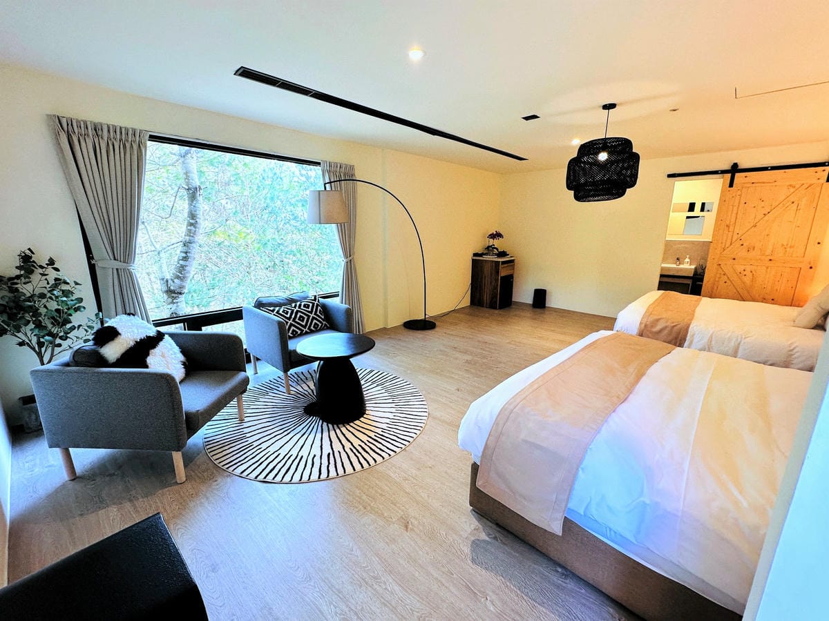 【葉子祕境】南投埔里絕美森林系住宿!超奢華星空villa房型開箱,一泊三食浪漫豪華偽露營!走進大自然裡「森呼吸」