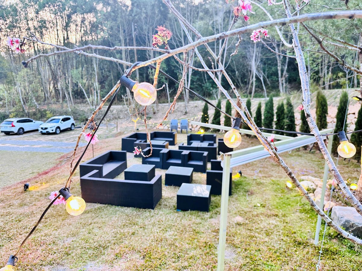 【葉子祕境】南投埔里絕美森林系住宿!超奢華星空villa房型開箱,一泊三食浪漫豪華偽露營!走進大自然裡「森呼吸」