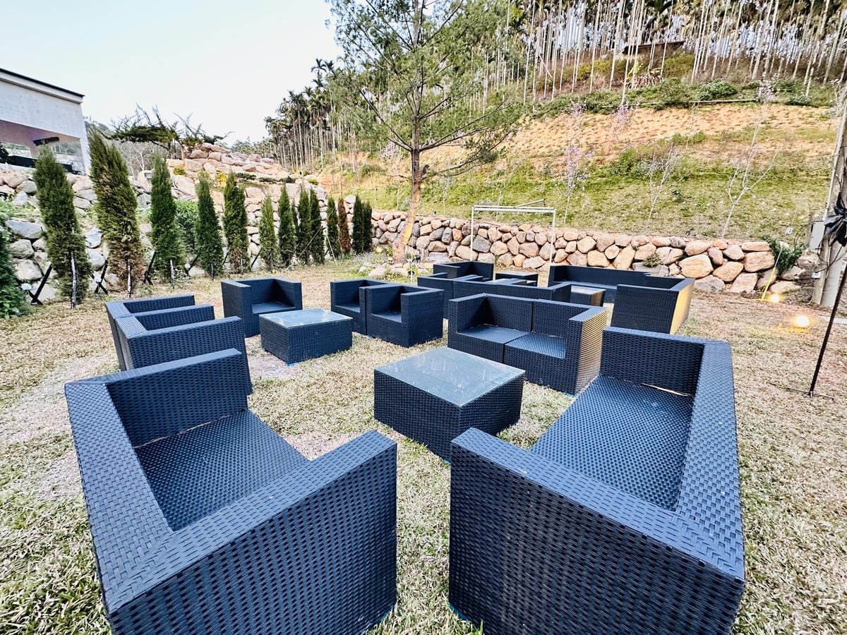 【葉子祕境】南投埔里絕美森林系住宿!超奢華星空villa房型開箱,一泊三食浪漫豪華偽露營!走進大自然裡「森呼吸」