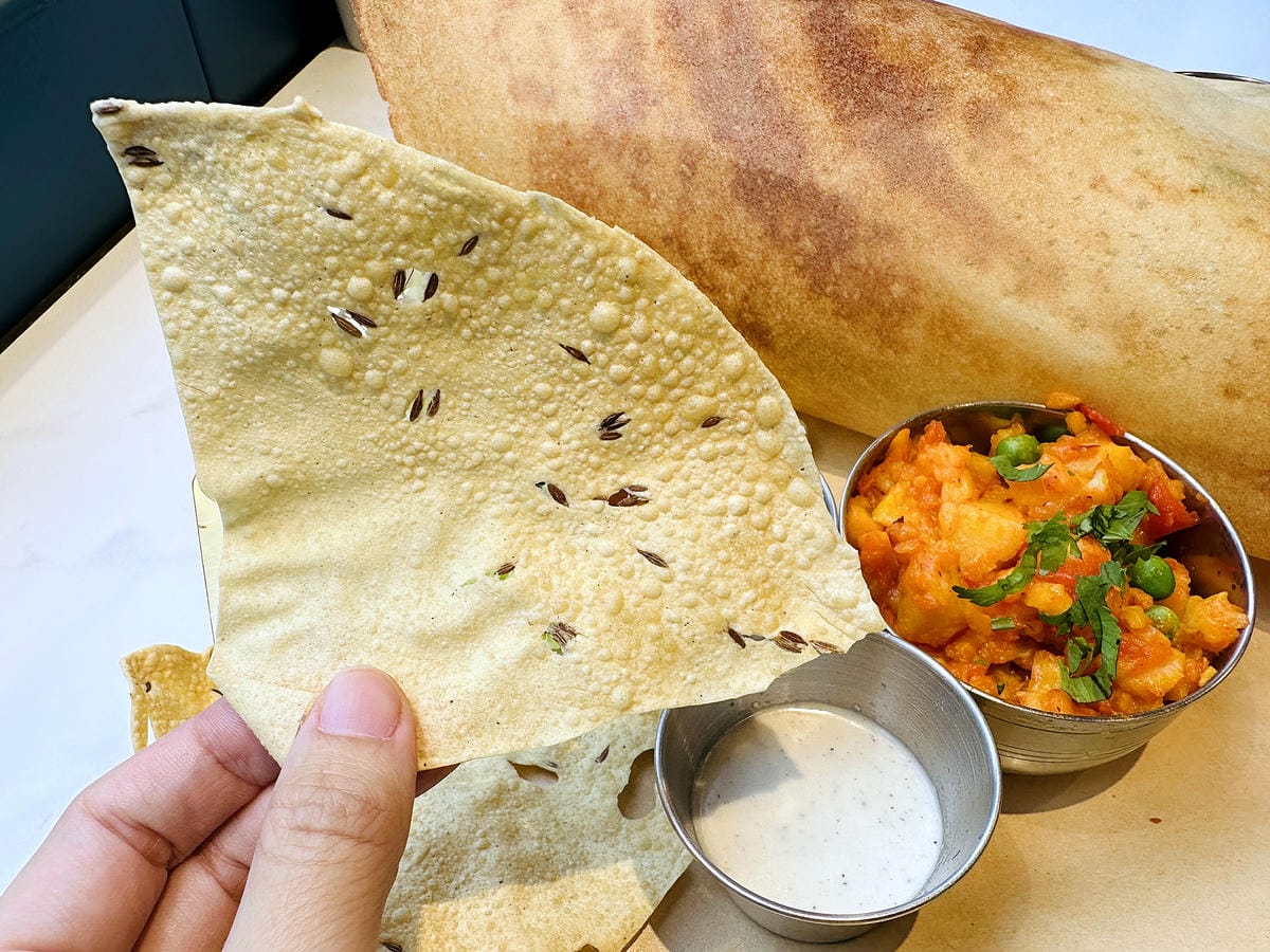 【神燈搓一下3 wishes】台北異國風味料理推薦!好吃又好玩「炸物摩天輪」!巨大「印度薄餅Dosa」經典必吃!讓精靈神燈實現你所有願望!