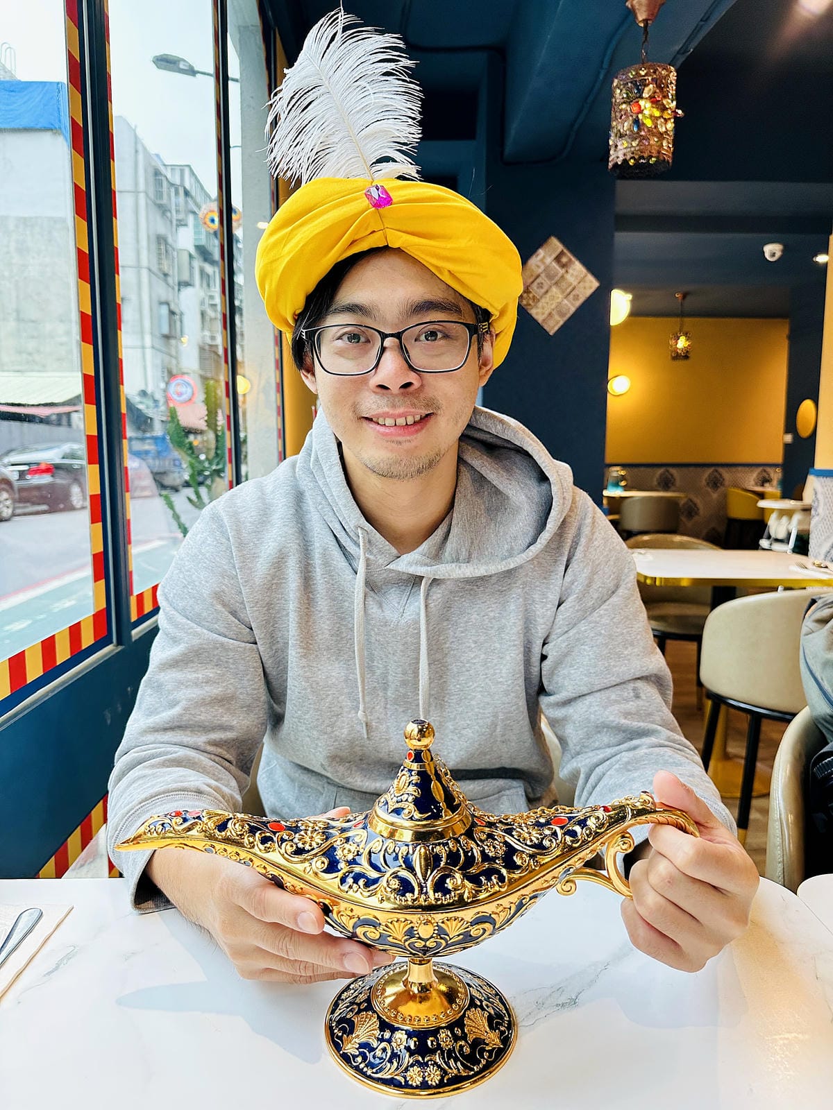 【神燈搓一下3 wishes】台北異國風味料理推薦!好吃又好玩「炸物摩天輪」!巨大「印度薄餅Dosa」經典必吃!讓精靈神燈實現你所有願望!