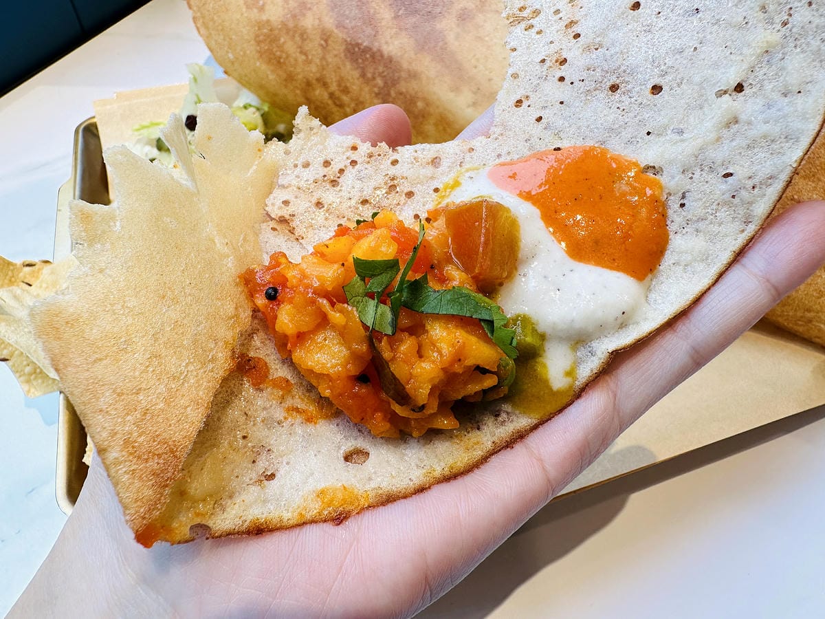 【神燈搓一下3 wishes】台北異國風味料理推薦!好吃又好玩「炸物摩天輪」!巨大「印度薄餅Dosa」經典必吃!讓精靈神燈實現你所有願望!