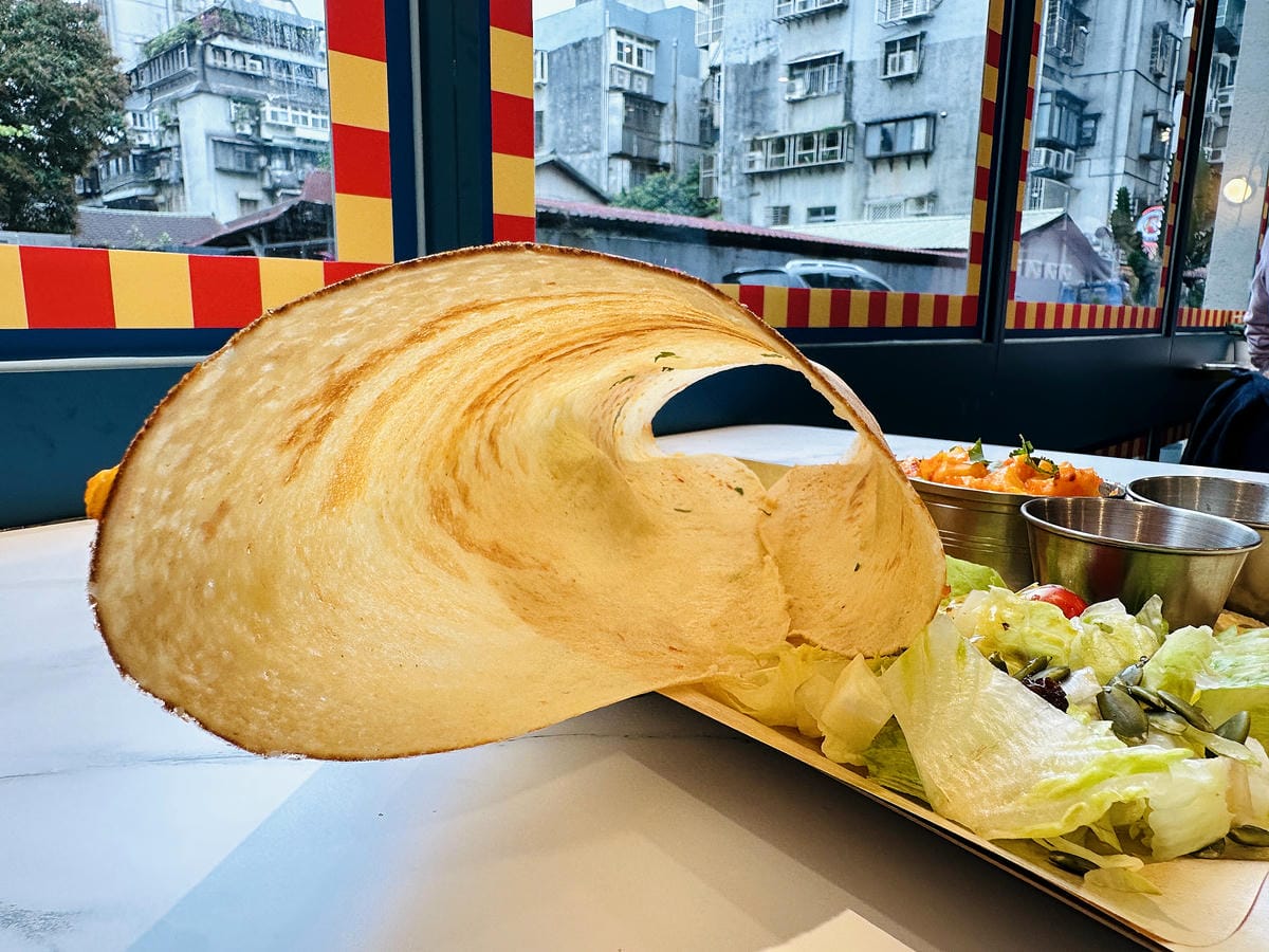 【神燈搓一下3 wishes】台北異國風味料理推薦!好吃又好玩「炸物摩天輪」!巨大「印度薄餅Dosa」經典必吃!讓精靈神燈實現你所有願望!