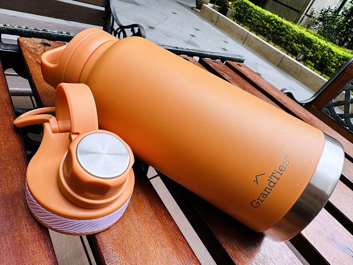 【美國GrandTies】「滑蓋式真空不鏽鋼保溫杯」必買時尚保溫保冷馬克杯!「雙蓋真空不鏽鋼隨身保溫瓶」超有型運動水壺推薦!超實用禮物送禮首選推薦!