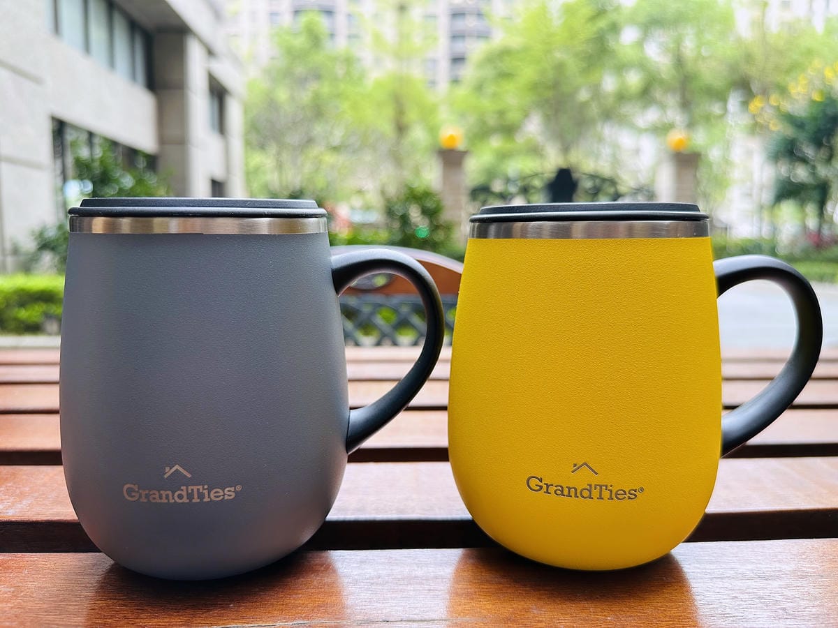 【美國GrandTies】「滑蓋式真空不鏽鋼保溫杯」必買時尚保溫保冷馬克杯!「雙蓋真空不鏽鋼隨身保溫瓶」超有型運動水壺推薦!超實用禮物送禮首選推薦!