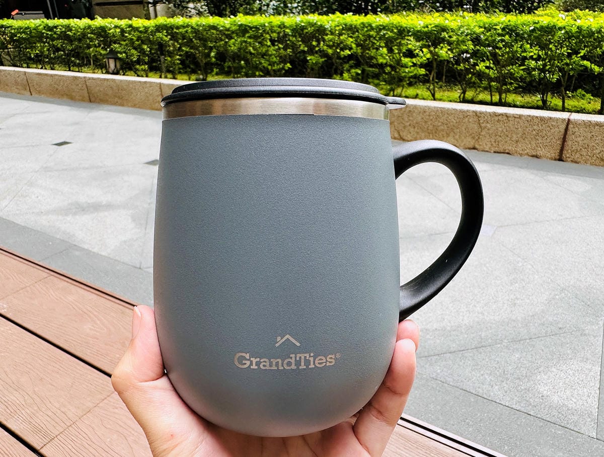 【美國GrandTies】「滑蓋式真空不鏽鋼保溫杯」必買時尚保溫保冷馬克杯!「雙蓋真空不鏽鋼隨身保溫瓶」超有型運動水壺推薦!超實用禮物送禮首選推薦!