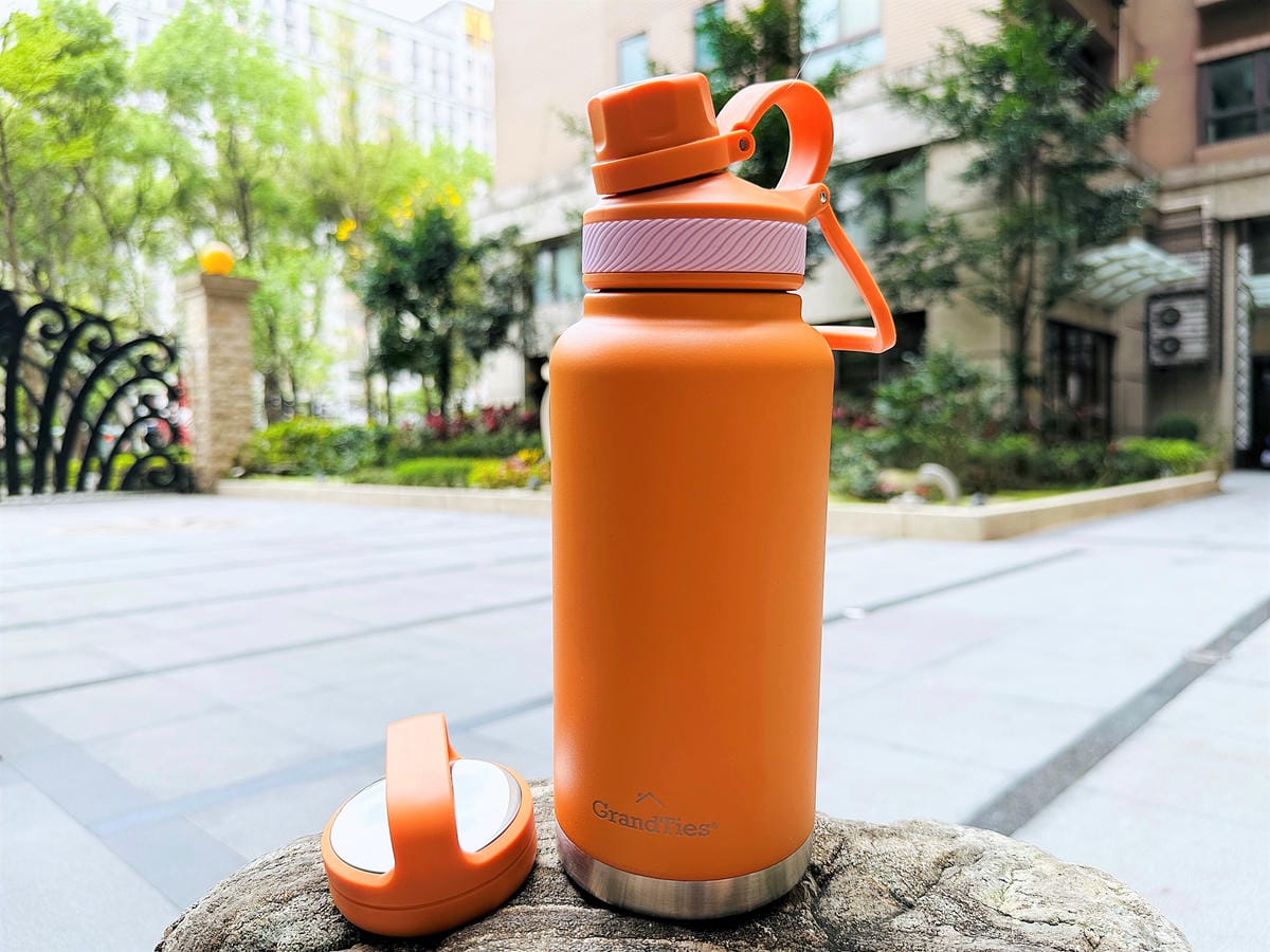 【美國GrandTies】「滑蓋式真空不鏽鋼保溫杯」必買時尚保溫保冷馬克杯!「雙蓋真空不鏽鋼隨身保溫瓶」超有型運動水壺推薦!超實用禮物送禮首選推薦!