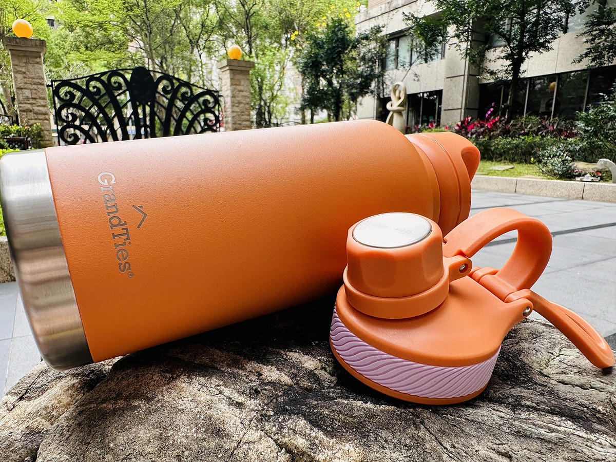 【美國GrandTies】「滑蓋式真空不鏽鋼保溫杯」必買時尚保溫保冷馬克杯!「雙蓋真空不鏽鋼隨身保溫瓶」超有型運動水壺推薦!超實用禮物送禮首選推薦!